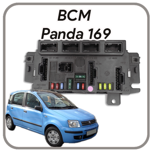 body computer Fiat Panda 169 Servizio revisione e chiavi